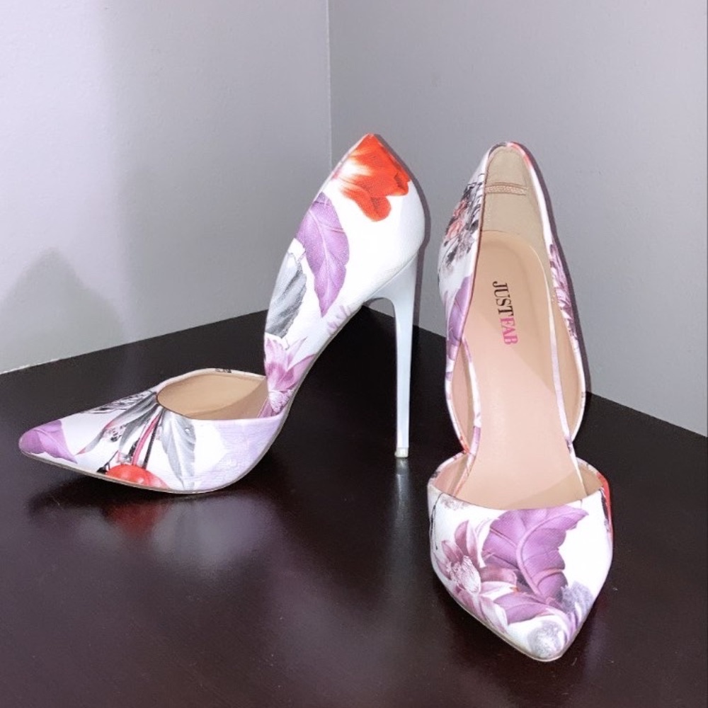 Floral stilettos